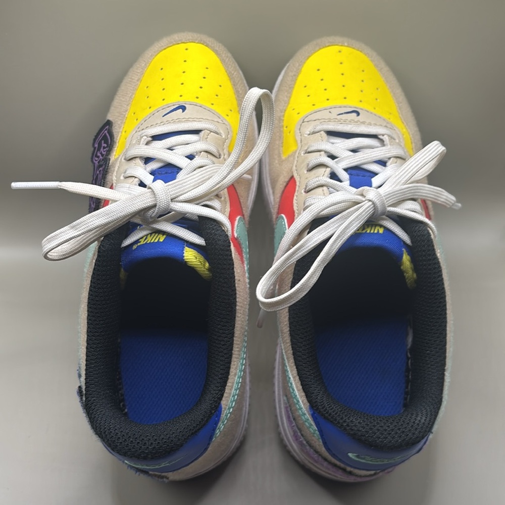 Nike Colorful Air Force 1 Sneakers - Picture 4 of 8